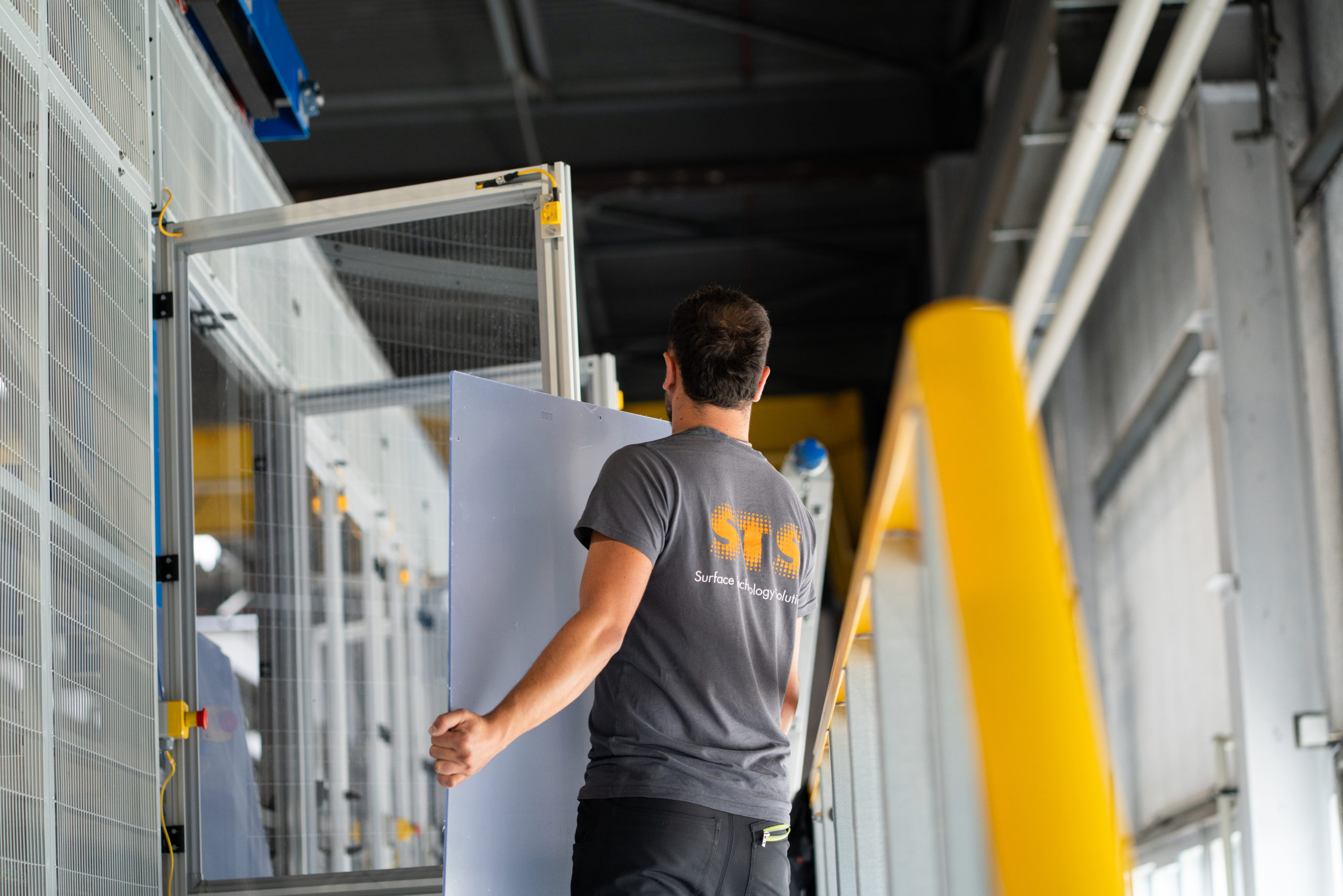 Détail d’un poste de la ligne